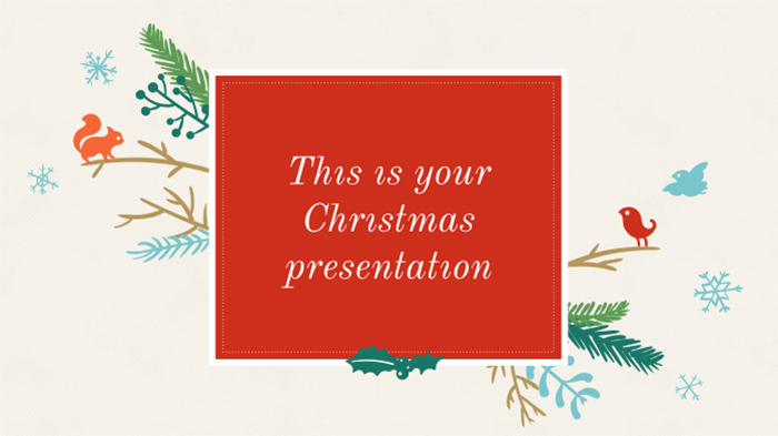 Christmas Theme Template