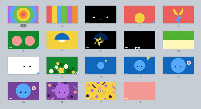 Keynote Motion Graphic Experiment